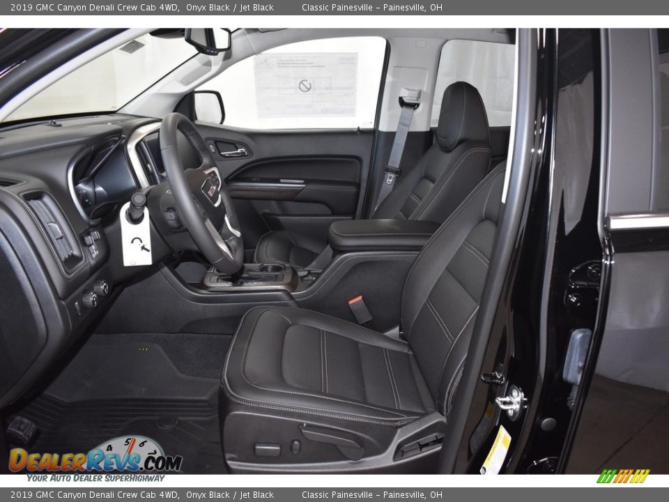2019 GMC Canyon Denali Crew Cab 4WD Onyx Black / Jet Black Photo #6