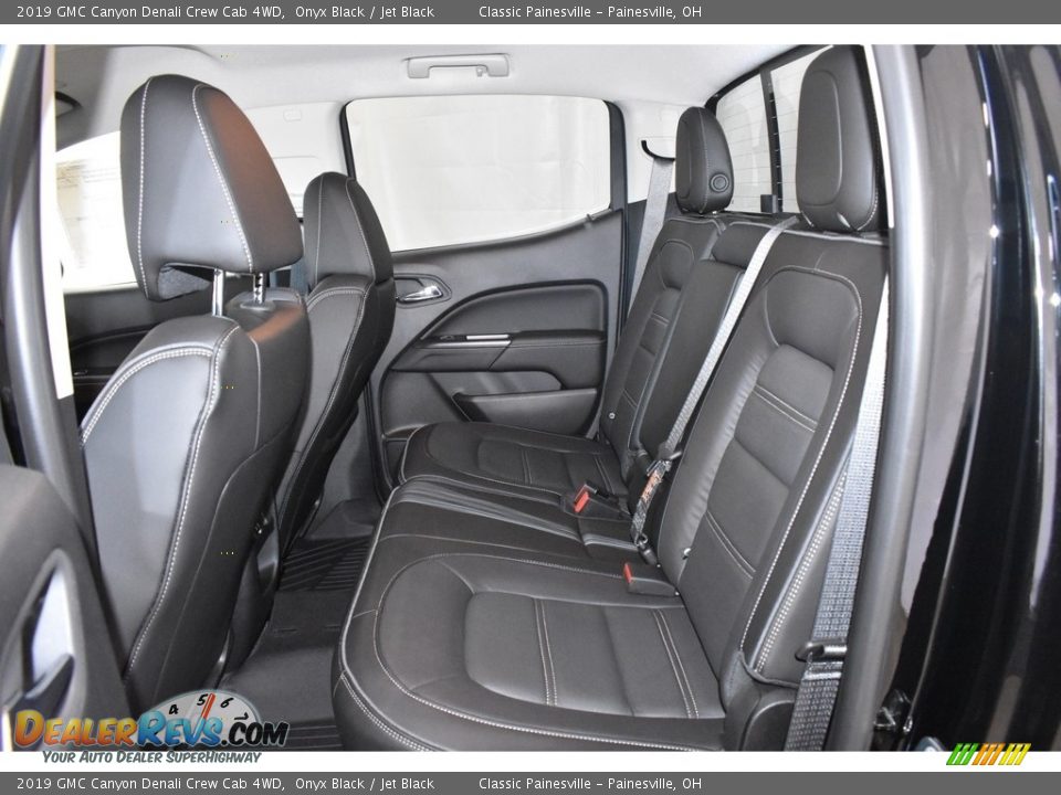 2019 GMC Canyon Denali Crew Cab 4WD Onyx Black / Jet Black Photo #7