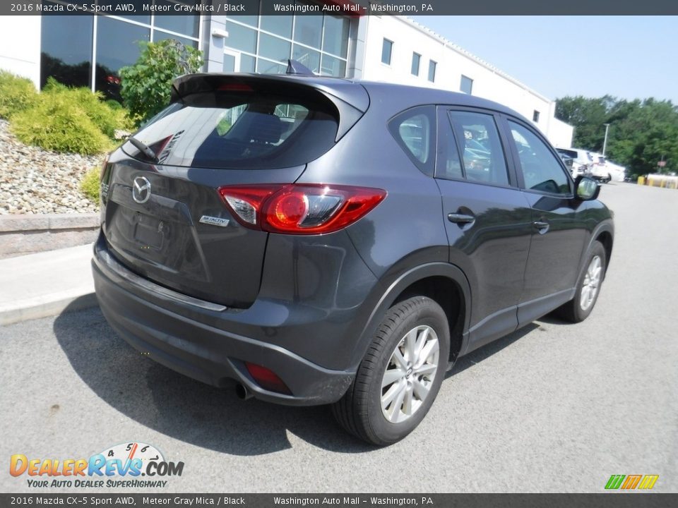 2016 Mazda CX-5 Sport AWD Meteor Gray Mica / Black Photo #8