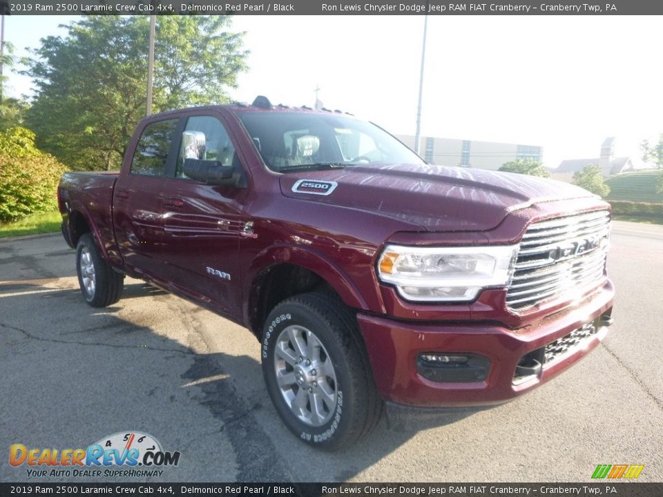 2019 Ram 2500 Laramie Crew Cab 4x4 Delmonico Red Pearl / Black Photo #7