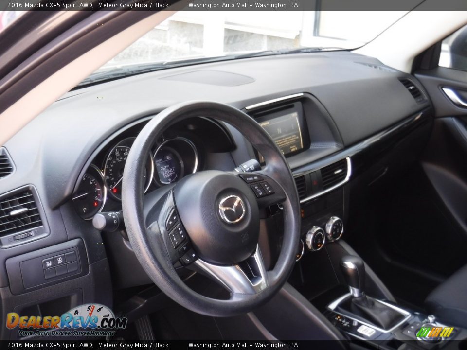 2016 Mazda CX-5 Sport AWD Meteor Gray Mica / Black Photo #10