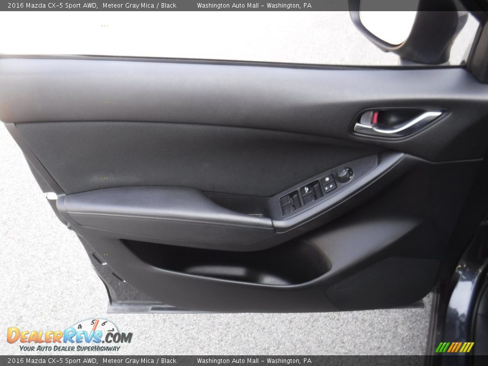 2016 Mazda CX-5 Sport AWD Meteor Gray Mica / Black Photo #12
