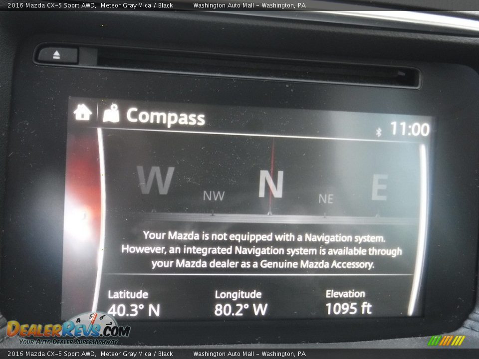 2016 Mazda CX-5 Sport AWD Meteor Gray Mica / Black Photo #15