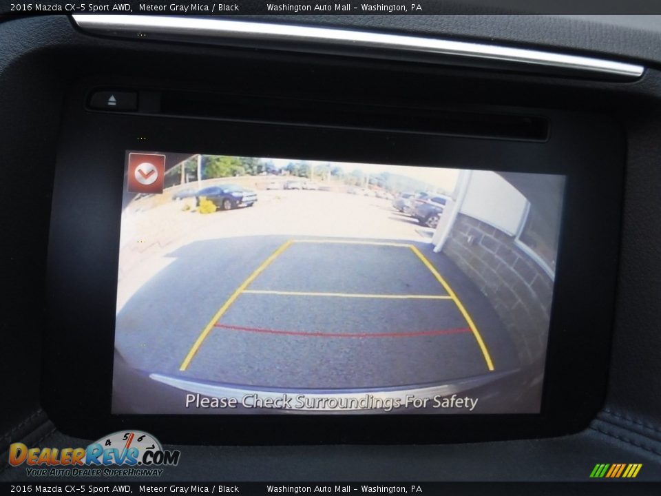 2016 Mazda CX-5 Sport AWD Meteor Gray Mica / Black Photo #16