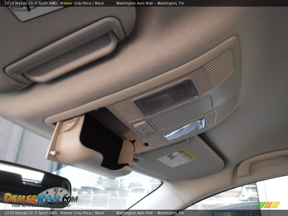 2016 Mazda CX-5 Sport AWD Meteor Gray Mica / Black Photo #19