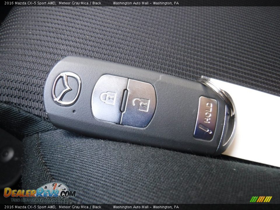 2016 Mazda CX-5 Sport AWD Meteor Gray Mica / Black Photo #23