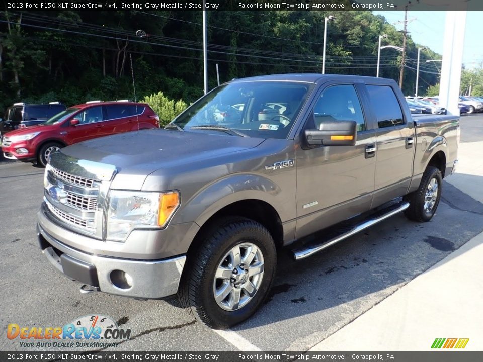 2013 Ford F150 XLT SuperCrew 4x4 Sterling Gray Metallic / Steel Gray Photo #6