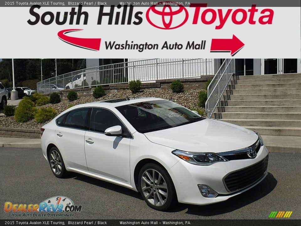 2015 Toyota Avalon XLE Touring Blizzard Pearl / Black Photo #1