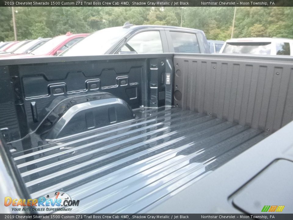2019 Chevrolet Silverado 1500 Custom Z71 Trail Boss Crew Cab 4WD Shadow Gray Metallic / Jet Black Photo #11