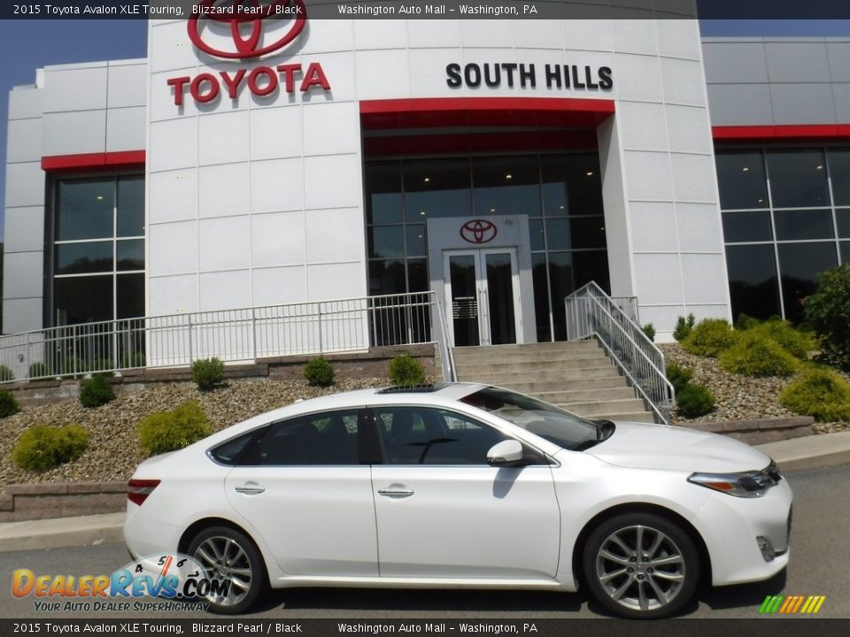 2015 Toyota Avalon XLE Touring Blizzard Pearl / Black Photo #2