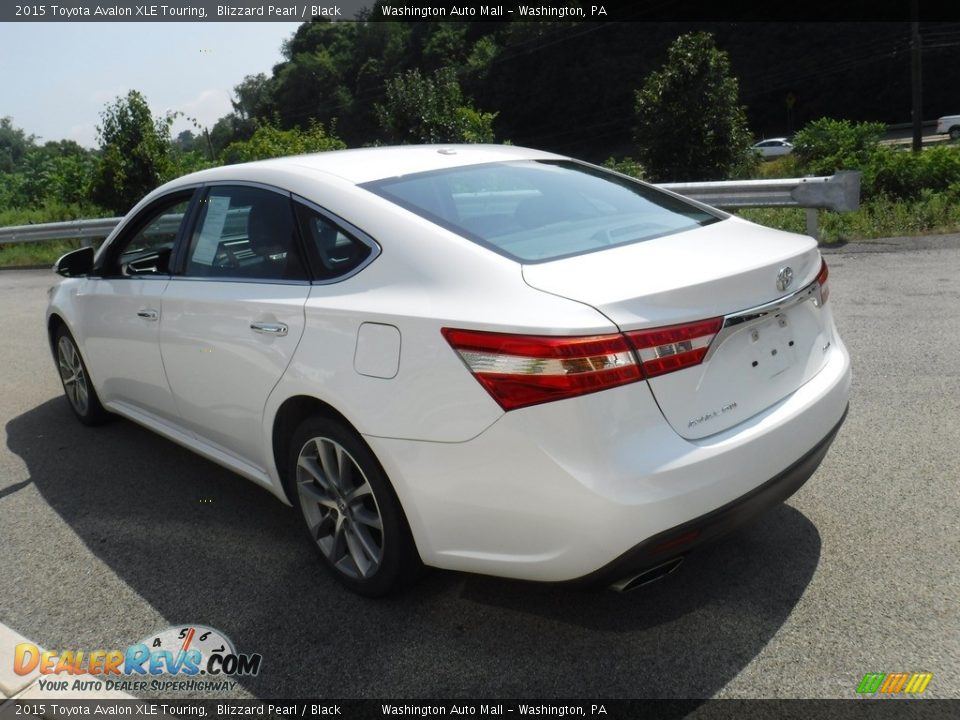 2015 Toyota Avalon XLE Touring Blizzard Pearl / Black Photo #7