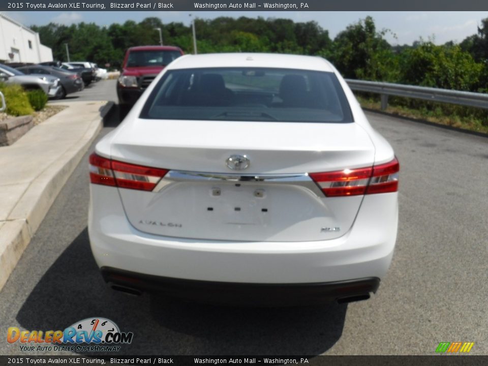 2015 Toyota Avalon XLE Touring Blizzard Pearl / Black Photo #8