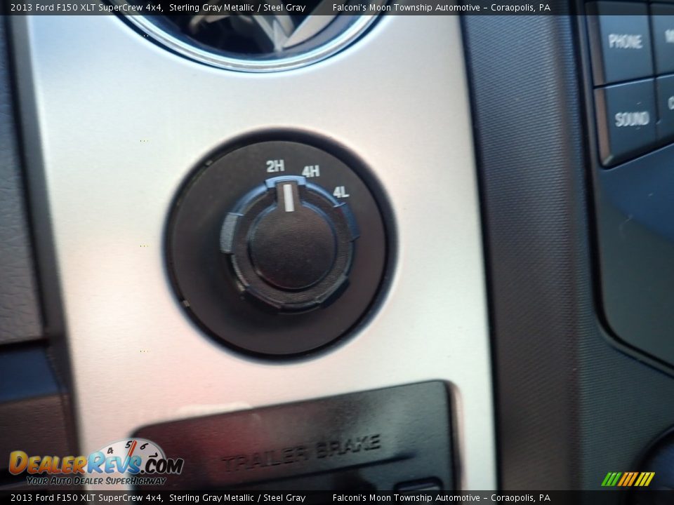 2013 Ford F150 XLT SuperCrew 4x4 Sterling Gray Metallic / Steel Gray Photo #21