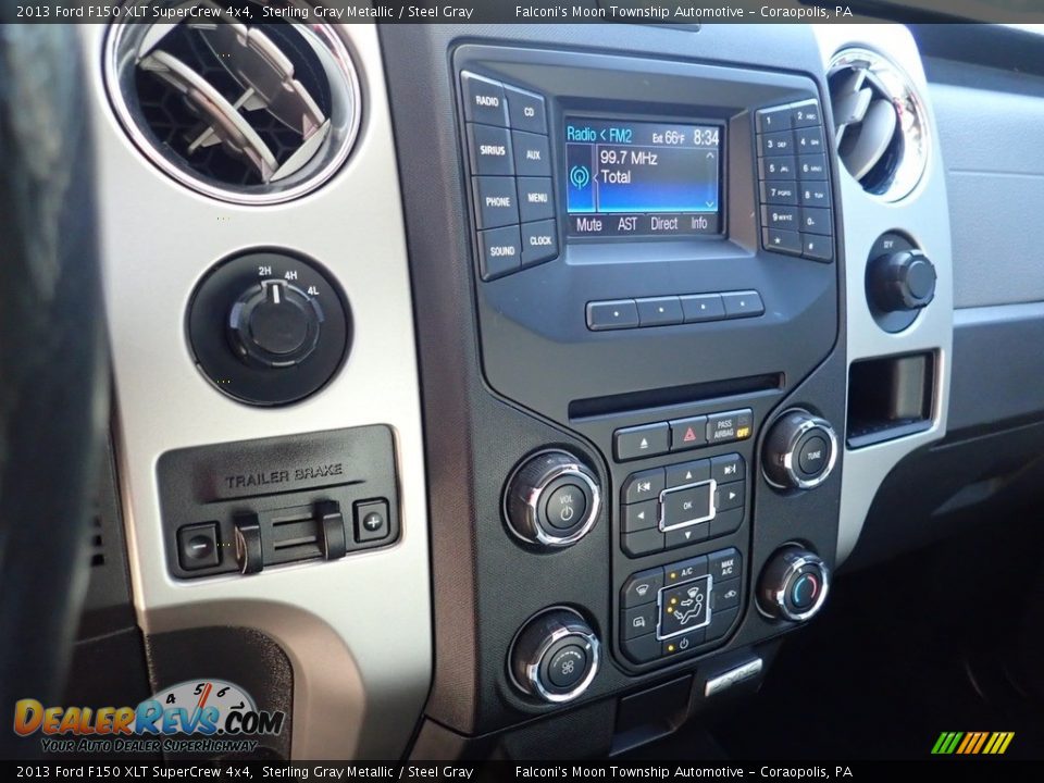 2013 Ford F150 XLT SuperCrew 4x4 Sterling Gray Metallic / Steel Gray Photo #23