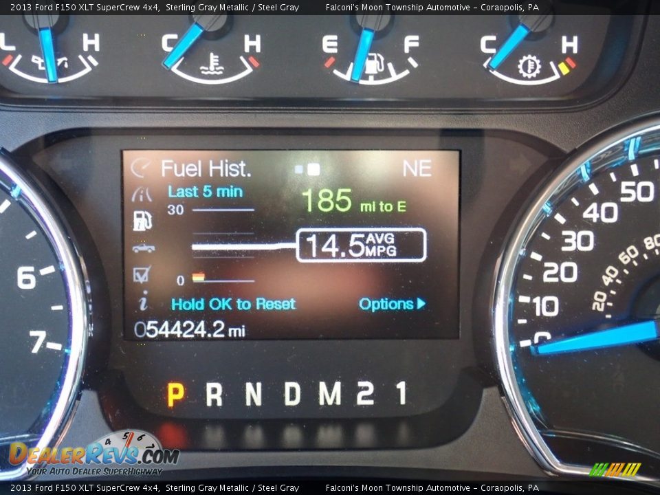 2013 Ford F150 XLT SuperCrew 4x4 Sterling Gray Metallic / Steel Gray Photo #25