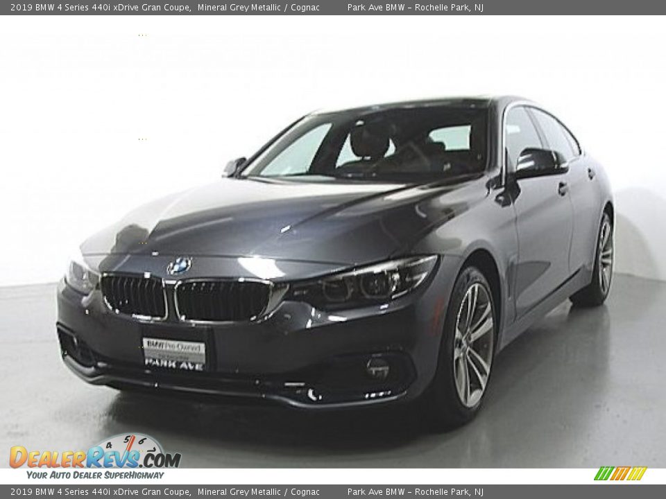 2019 BMW 4 Series 440i xDrive Gran Coupe Mineral Grey Metallic / Cognac Photo #1