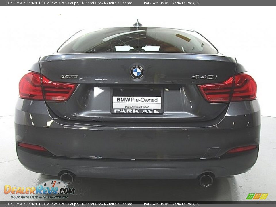 2019 BMW 4 Series 440i xDrive Gran Coupe Mineral Grey Metallic / Cognac Photo #3