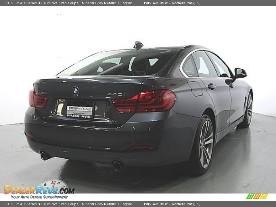 2019 BMW 4 Series 440i xDrive Gran Coupe Mineral Grey Metallic / Cognac Photo #4