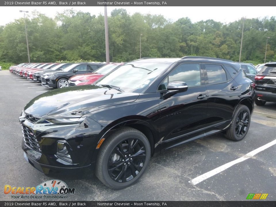 2019 Chevrolet Blazer RS AWD Black / Jet Black Photo #1