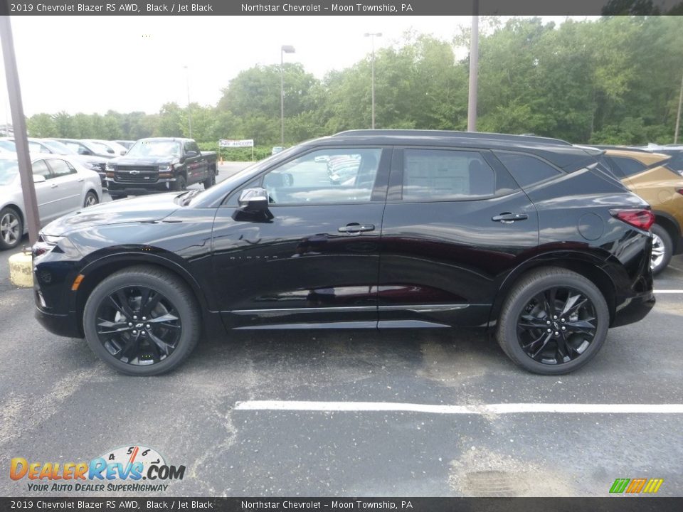 2019 Chevrolet Blazer RS AWD Black / Jet Black Photo #2