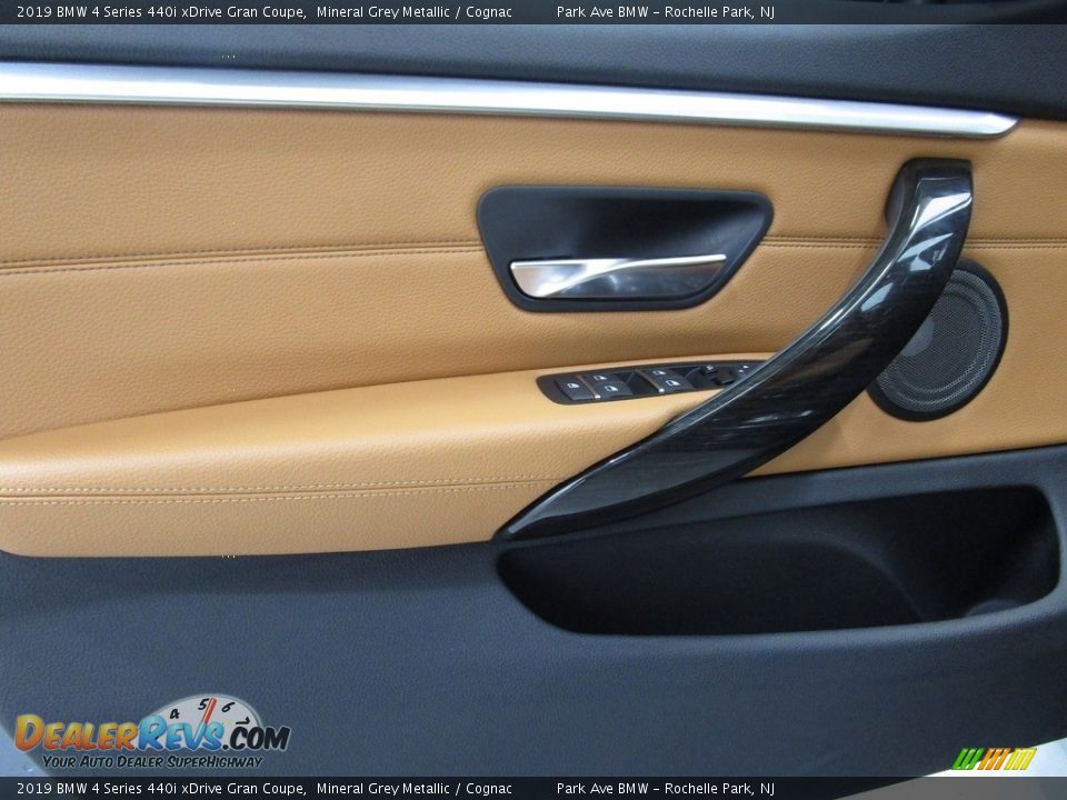 2019 BMW 4 Series 440i xDrive Gran Coupe Mineral Grey Metallic / Cognac Photo #7