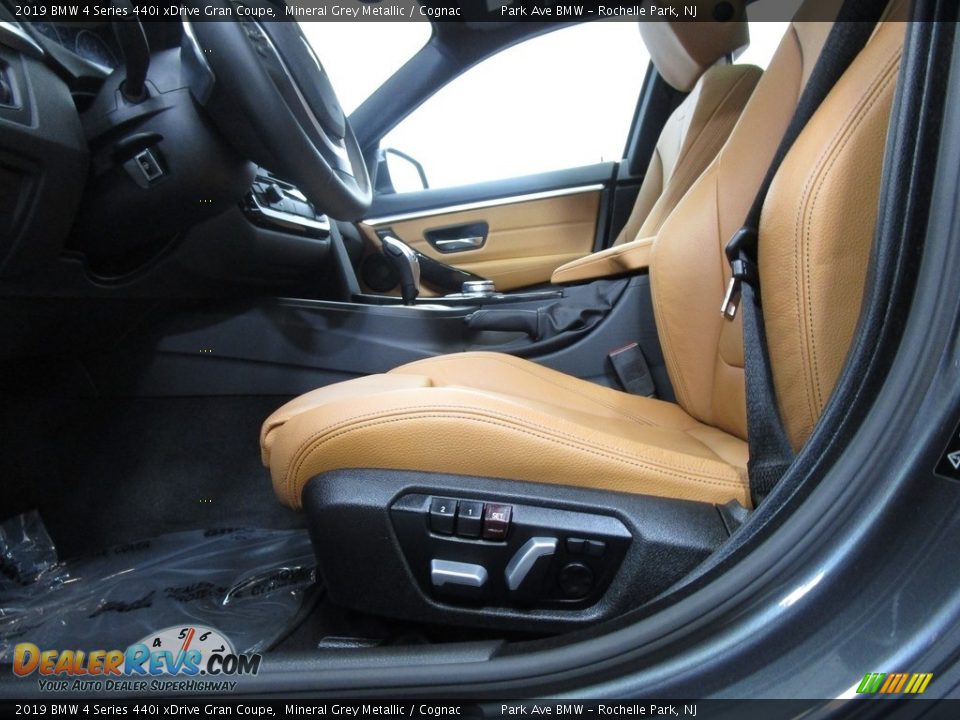 2019 BMW 4 Series 440i xDrive Gran Coupe Mineral Grey Metallic / Cognac Photo #9