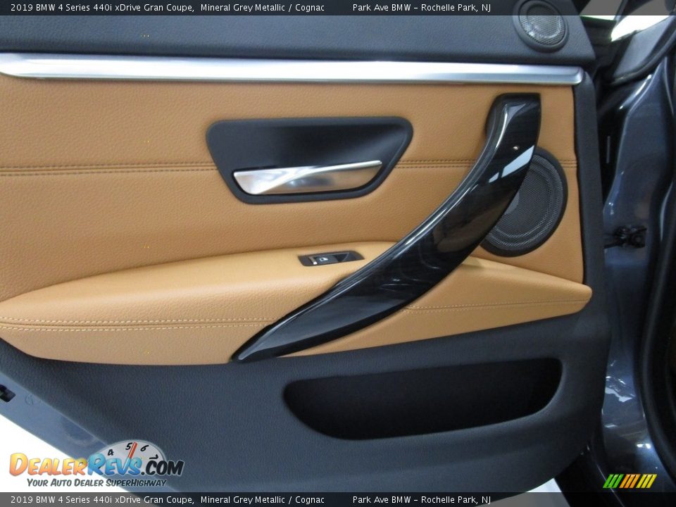 2019 BMW 4 Series 440i xDrive Gran Coupe Mineral Grey Metallic / Cognac Photo #10