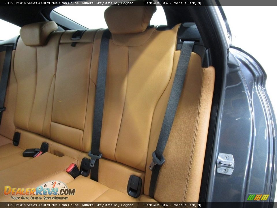 2019 BMW 4 Series 440i xDrive Gran Coupe Mineral Grey Metallic / Cognac Photo #11