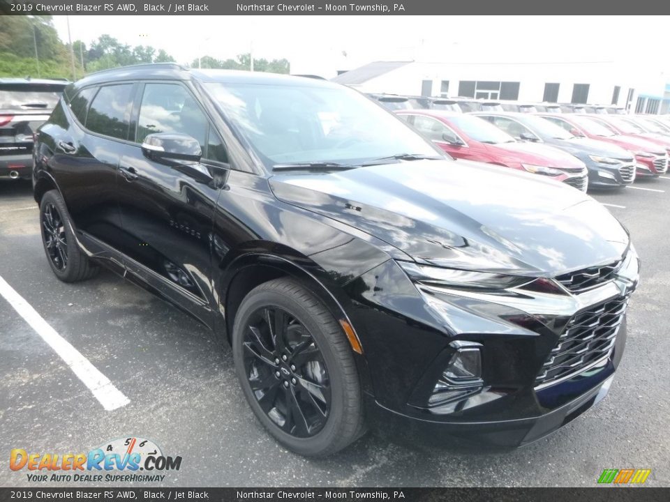 2019 Chevrolet Blazer RS AWD Black / Jet Black Photo #6