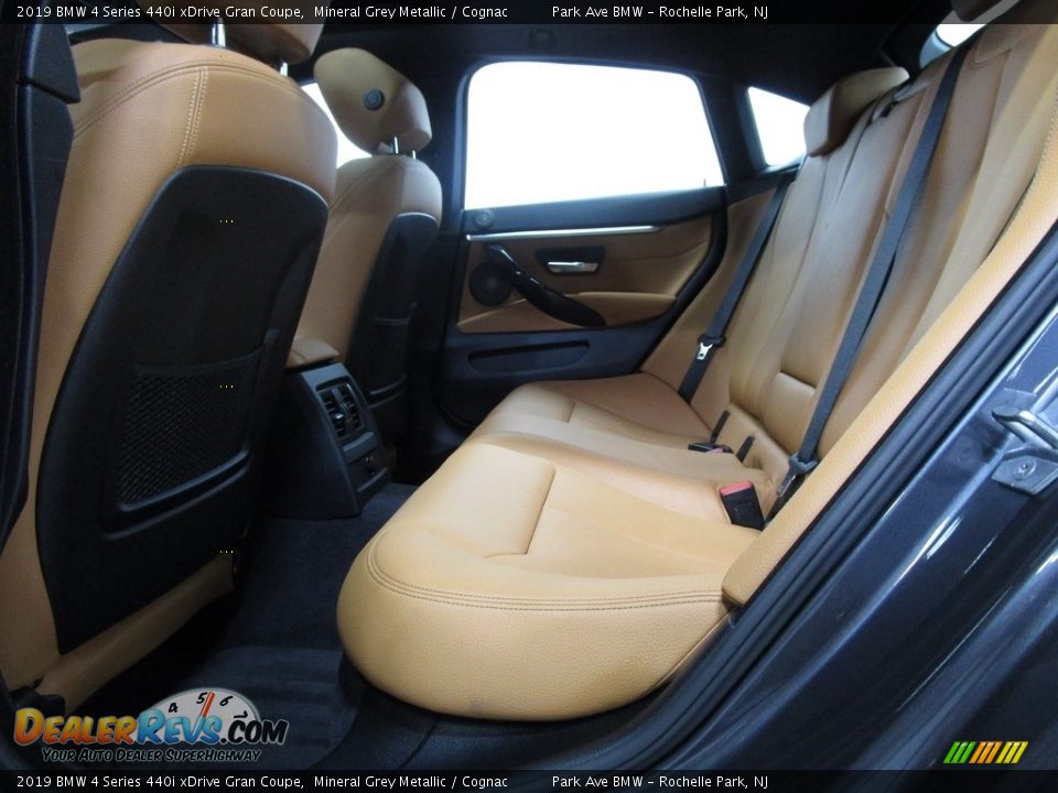 2019 BMW 4 Series 440i xDrive Gran Coupe Mineral Grey Metallic / Cognac Photo #12