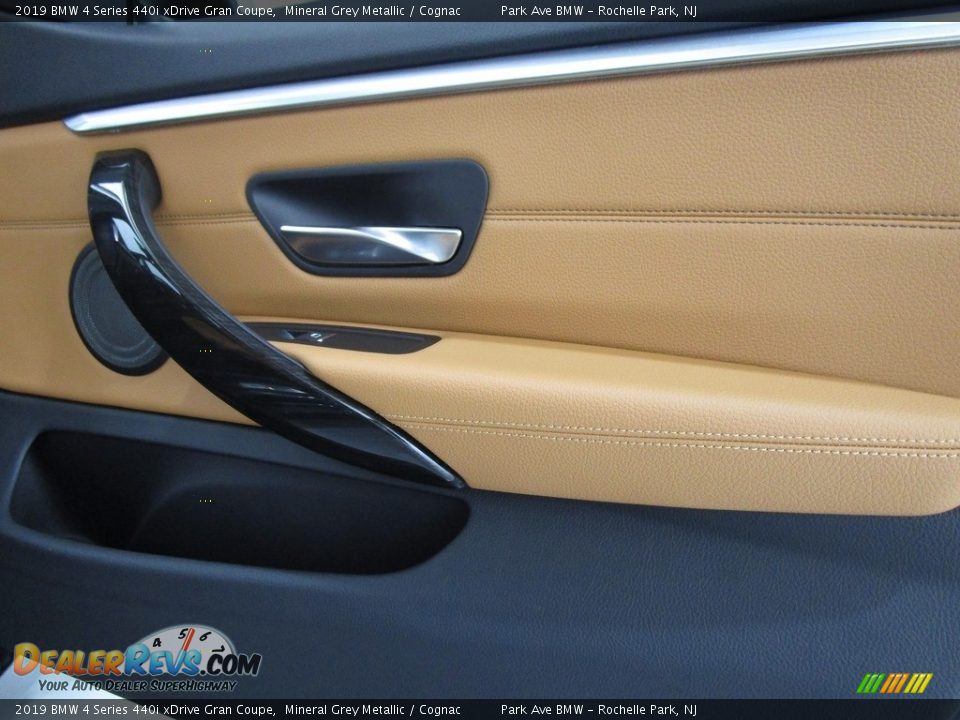 2019 BMW 4 Series 440i xDrive Gran Coupe Mineral Grey Metallic / Cognac Photo #13