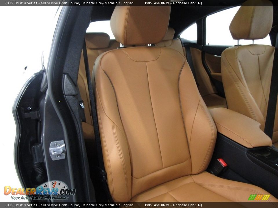 2019 BMW 4 Series 440i xDrive Gran Coupe Mineral Grey Metallic / Cognac Photo #14