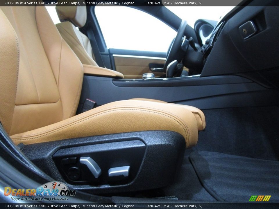 2019 BMW 4 Series 440i xDrive Gran Coupe Mineral Grey Metallic / Cognac Photo #15
