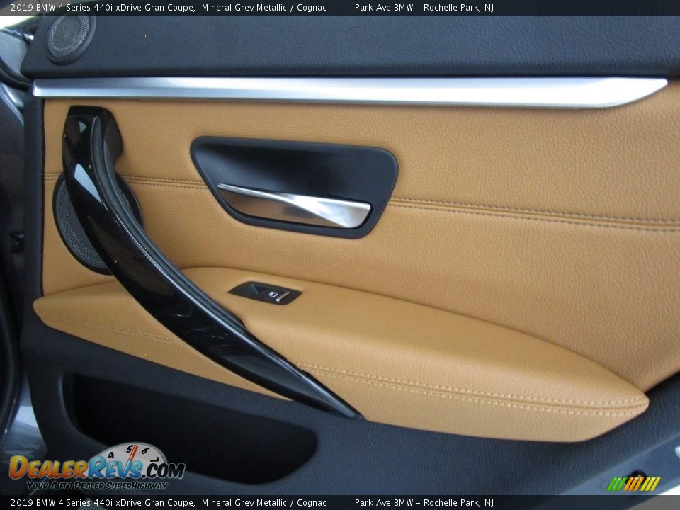 2019 BMW 4 Series 440i xDrive Gran Coupe Mineral Grey Metallic / Cognac Photo #16