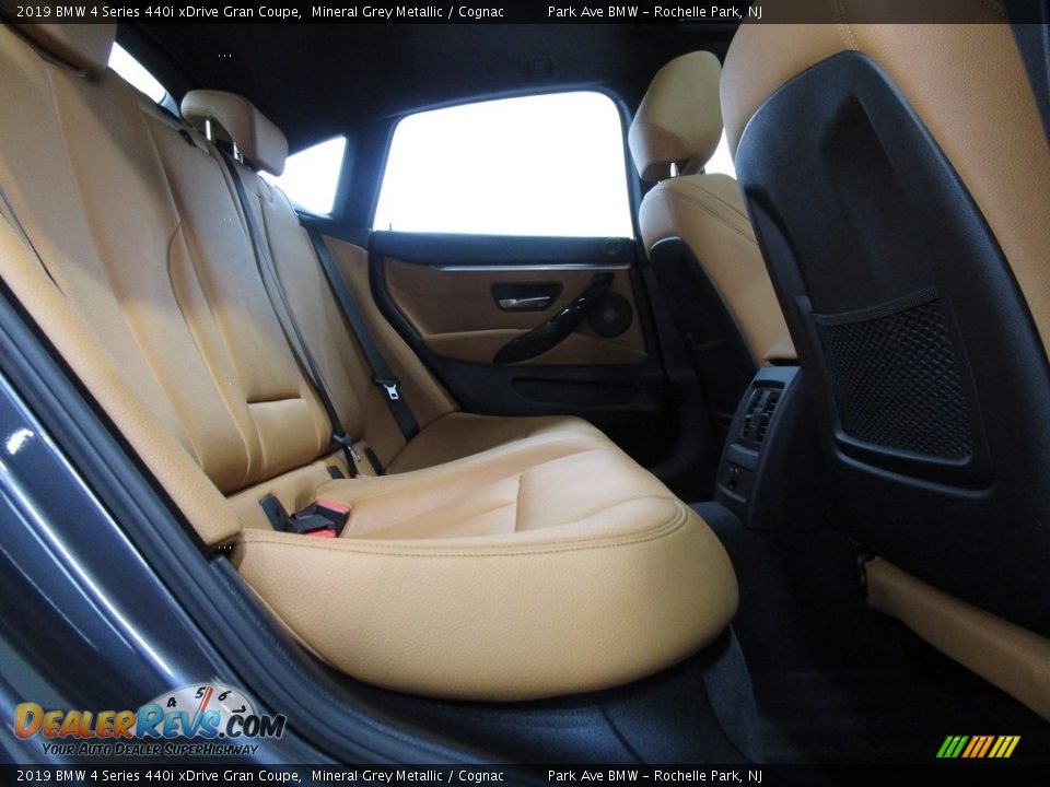 2019 BMW 4 Series 440i xDrive Gran Coupe Mineral Grey Metallic / Cognac Photo #18