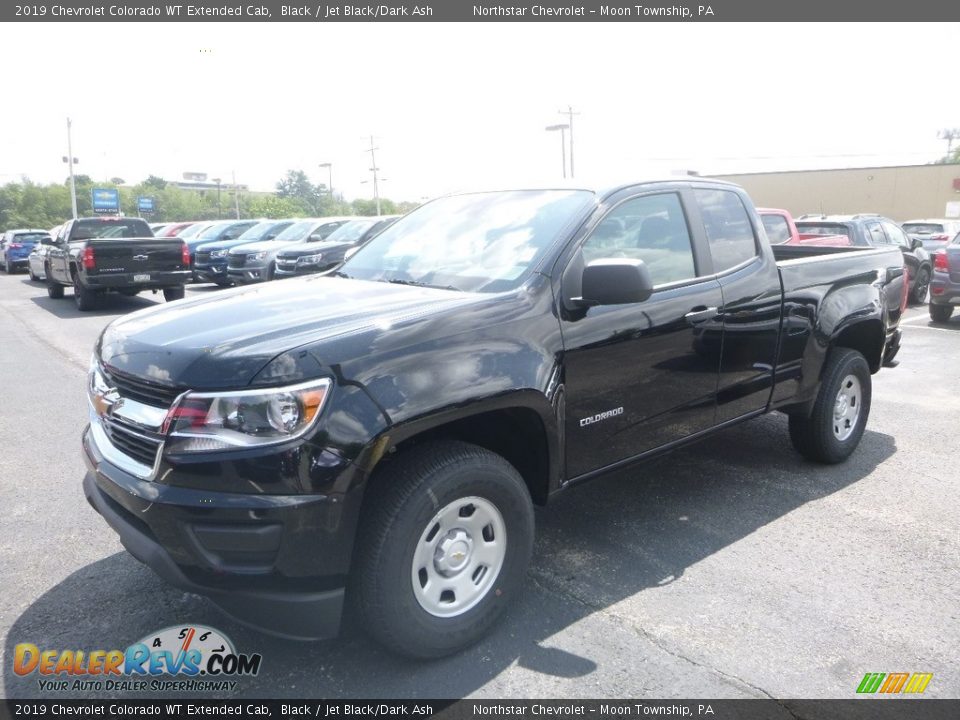 2019 Chevrolet Colorado WT Extended Cab Black / Jet Black/Dark Ash Photo #1