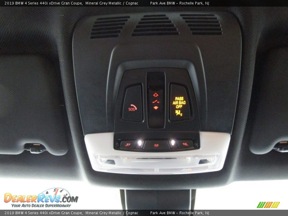 2019 BMW 4 Series 440i xDrive Gran Coupe Mineral Grey Metallic / Cognac Photo #27