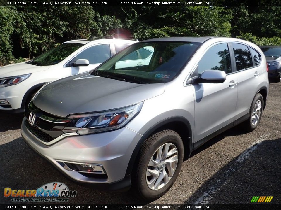 2016 Honda CR-V EX AWD Alabaster Silver Metallic / Black Photo #1