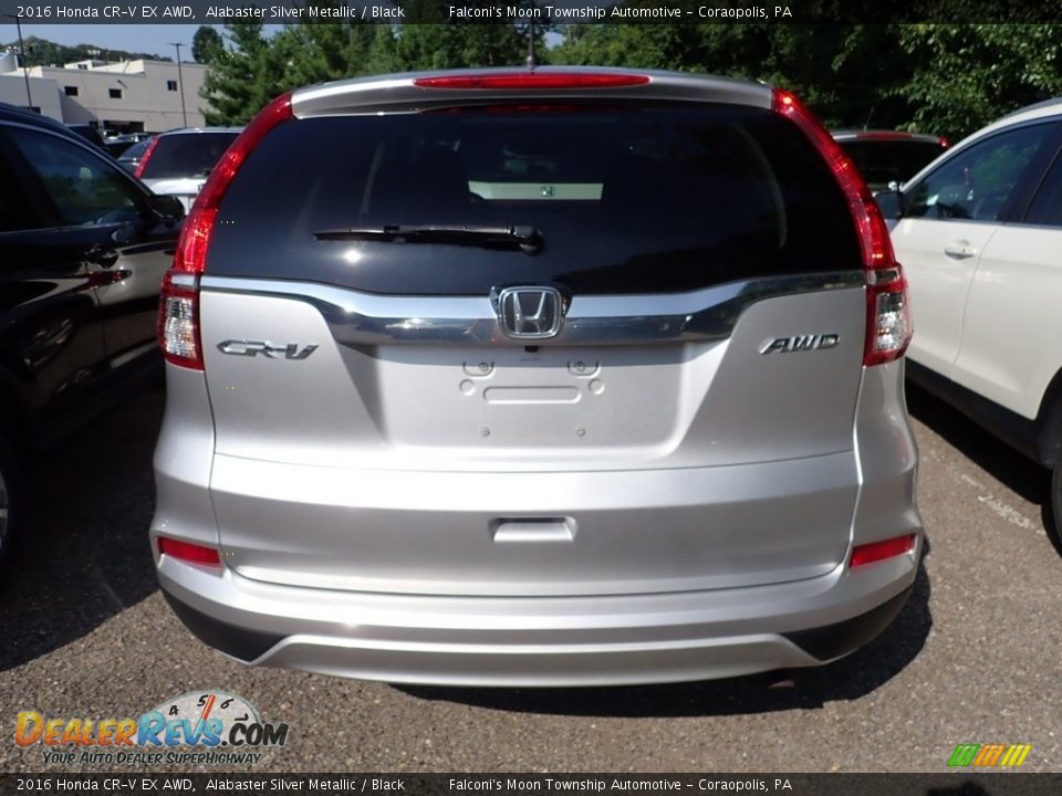 2016 Honda CR-V EX AWD Alabaster Silver Metallic / Black Photo #3