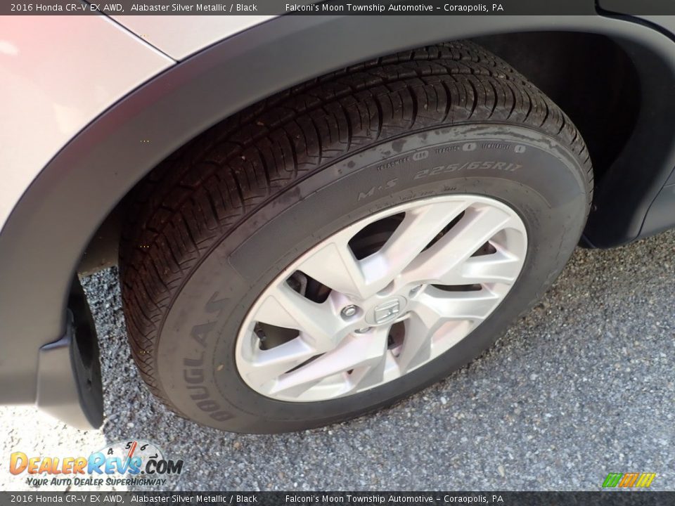 2016 Honda CR-V EX AWD Alabaster Silver Metallic / Black Photo #5