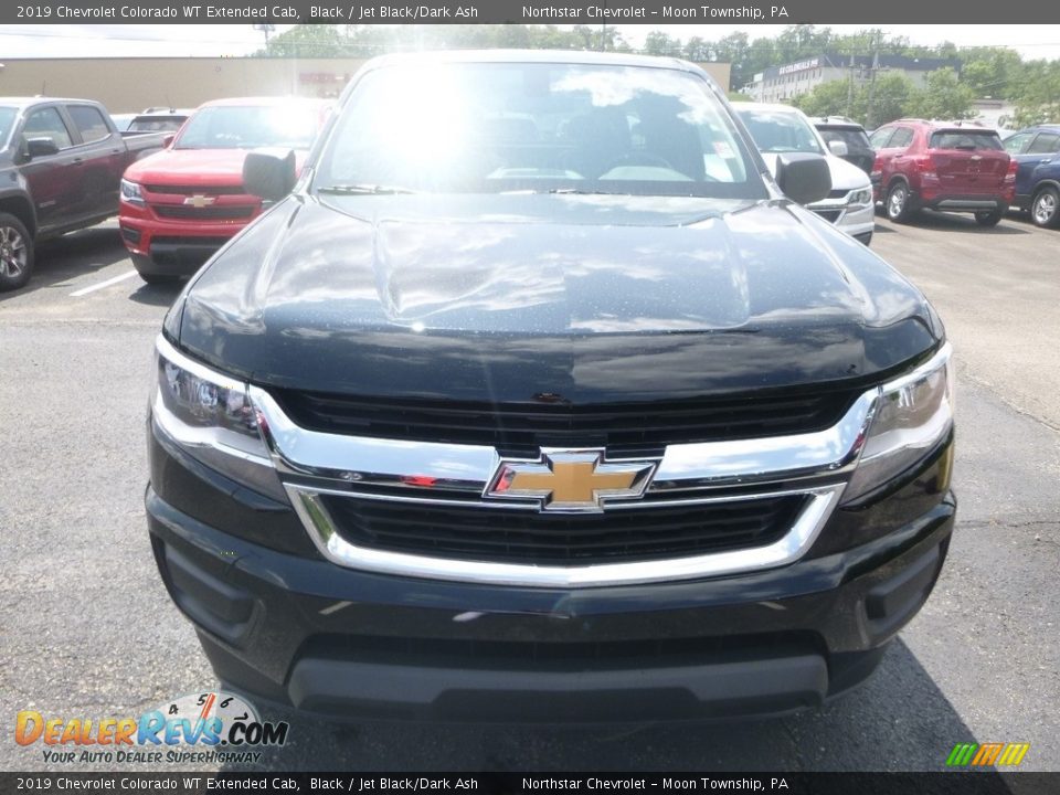 2019 Chevrolet Colorado WT Extended Cab Black / Jet Black/Dark Ash Photo #7
