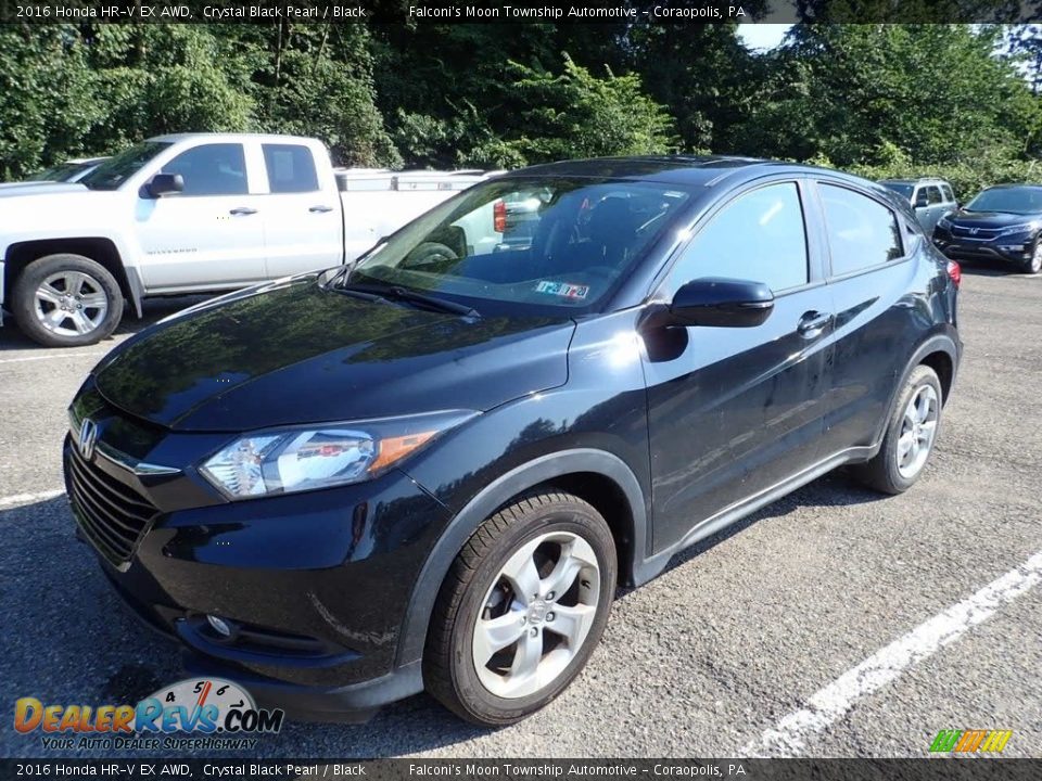 2016 Honda HR-V EX AWD Crystal Black Pearl / Black Photo #1