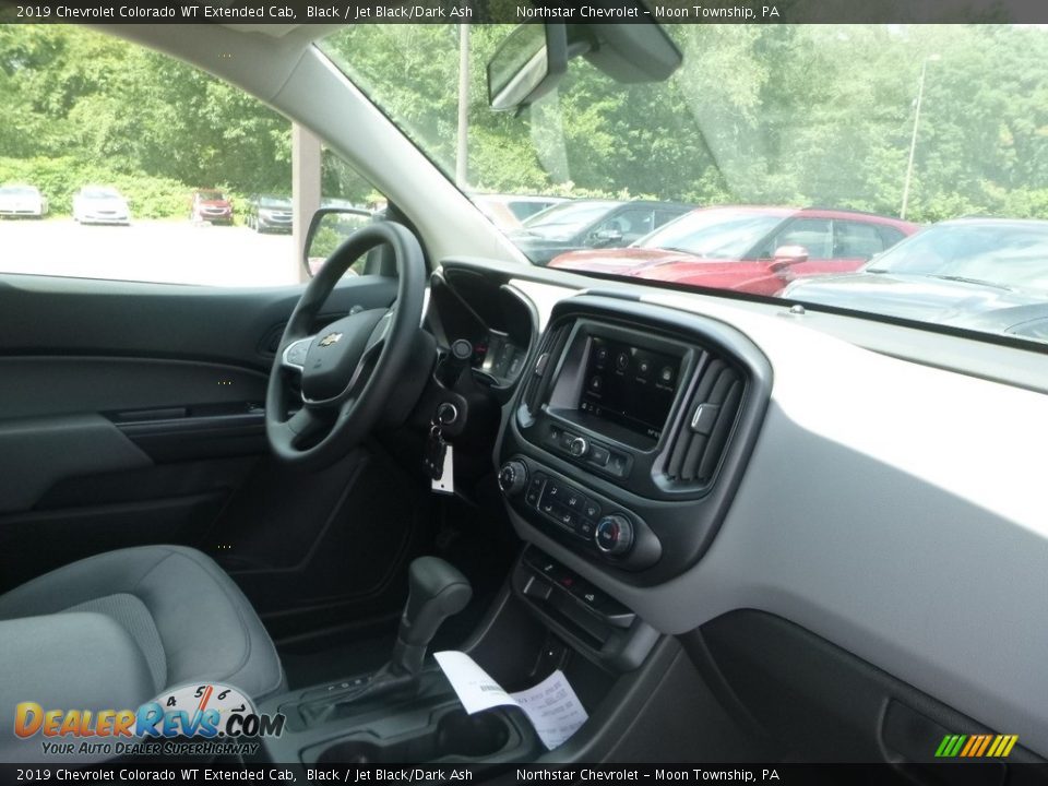 2019 Chevrolet Colorado WT Extended Cab Black / Jet Black/Dark Ash Photo #10