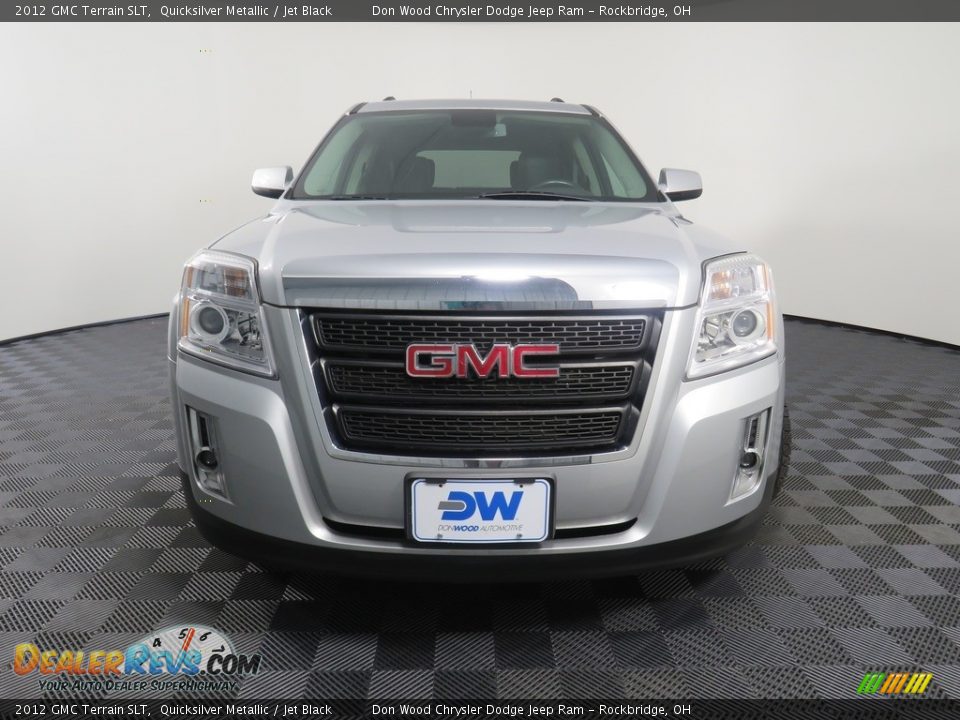 2012 GMC Terrain SLT Quicksilver Metallic / Jet Black Photo #7
