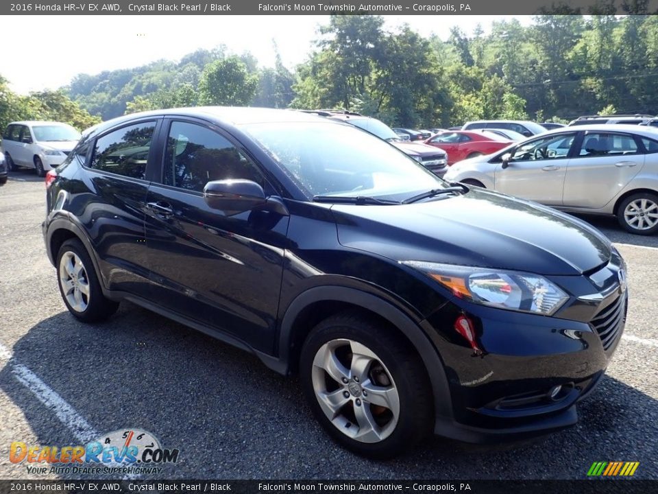 2016 Honda HR-V EX AWD Crystal Black Pearl / Black Photo #5