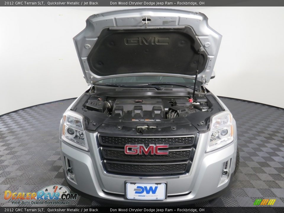 2012 GMC Terrain SLT Quicksilver Metallic / Jet Black Photo #8