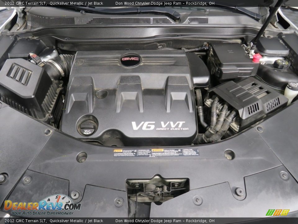 2012 GMC Terrain SLT Quicksilver Metallic / Jet Black Photo #9