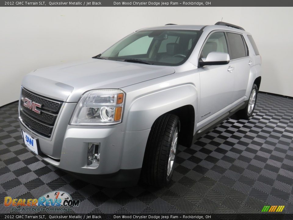 2012 GMC Terrain SLT Quicksilver Metallic / Jet Black Photo #10