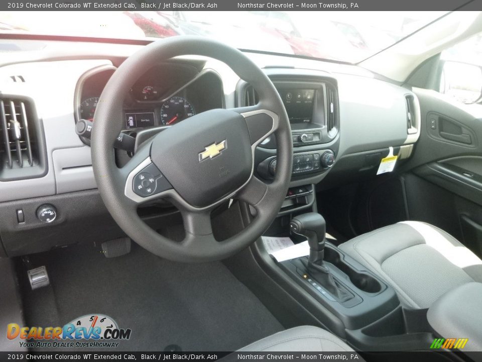 2019 Chevrolet Colorado WT Extended Cab Black / Jet Black/Dark Ash Photo #12