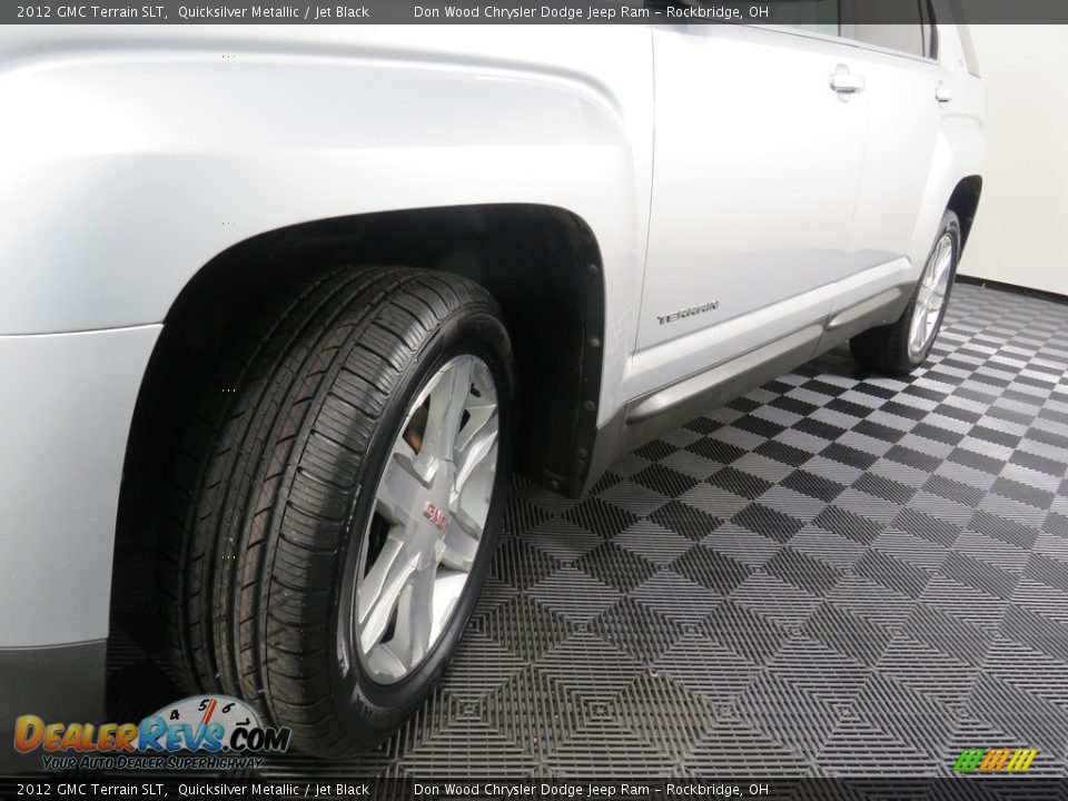 2012 GMC Terrain SLT Quicksilver Metallic / Jet Black Photo #11